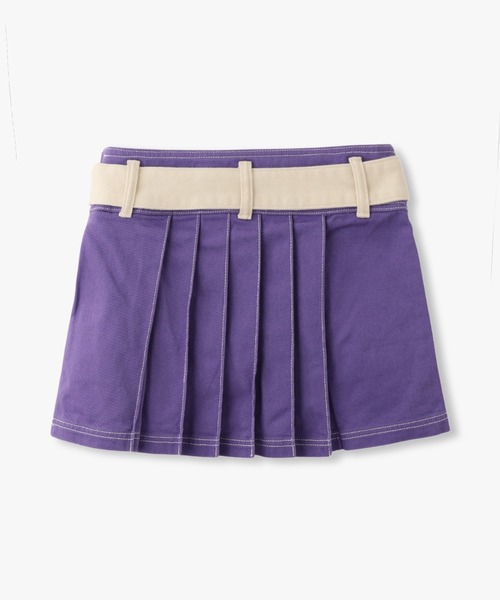 ANNA SUI NYC（アナ スイ エヌ ワイ シー）の「ANNA SUI NYC ツートーンツイルスカート（スカート・レディース・ブルー/ブラック/パープル・S/M）」の16枚目の写真