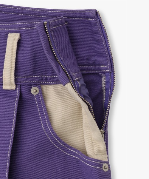 ANNA SUI NYC（アナ スイ エヌ ワイ シー）の「ANNA SUI NYC ツートーンツイルスカート（スカート・レディース・ブルー/ブラック/パープル・S/M）」の21枚目の写真