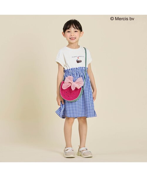 Seraph（セラフ）の「フルーツモチーフポシェット（ショルダーバッグ・キッズ・エメラルド/ピンク/オレンジ・FREE）」の6枚目の写真