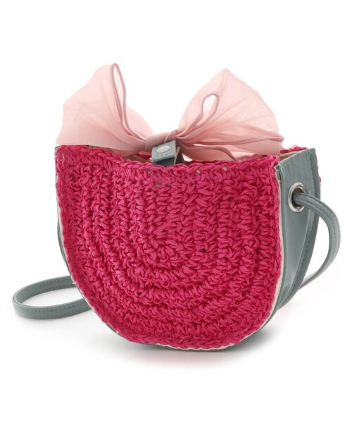 Seraph（セラフ）の「フルーツモチーフポシェット（ショルダーバッグ・キッズ・エメラルド/ピンク/オレンジ・FREE）」の12枚目の写真