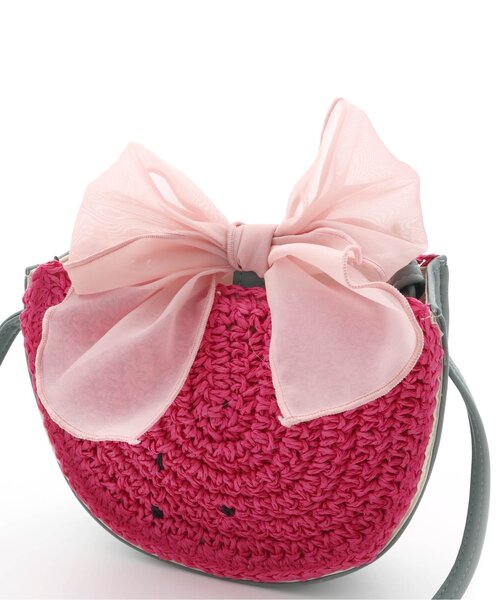 Seraph（セラフ）の「フルーツモチーフポシェット（ショルダーバッグ・キッズ・エメラルド/ピンク/オレンジ・FREE）」の13枚目の写真