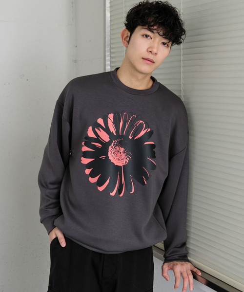 SENSE OF PLACE by URBAN RESEARCH（センスオブプレイスバイアーバンリサーチ）の「ポップアートダンボールポンチスウェット（スウェット・メンズ・ライトベージュ/チャコールグレー/グリーン・LARGE/MEDIUM）」の19枚目の写真