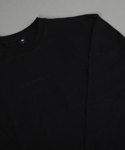 VIBGYOR(ヴィブジョー)の「ヘヴィウェイト天竺 ドルマンスリーブ 光沢プリント 長袖 クルーネック(Tシャツ/カットソー・メンズ・ホワイト/ベージュ/ブラック・MEDIUM/LARGE)」の18枚目の写真