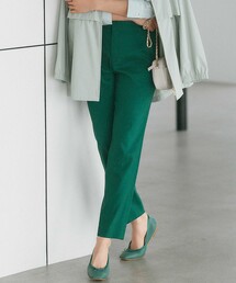 23区 S（ニジュウサンクチイサイサイズ）の「【洗える】リネンレーヨンストレッチ テーパードパンツ（その他パンツ）」