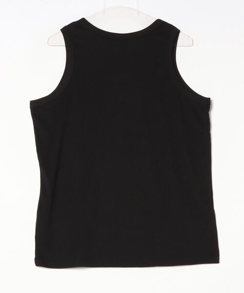 ムラサキスポーツ（ムラサキスポーツ）の「【ムラサキスポーツ限定】DEAR LAUREL/ディアローレル ワイドリブタンクトップ  Wide Rib Tank Top D24S2321（タンクトップ・メンズ・ホワイト/ブラック・L/M）」の3枚目の写真