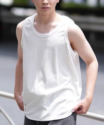 DEAR LAUREL（ディアローレル）の「【ムラサキスポーツ限定】DEAR LAUREL/ディアローレル ワイドリブタンクトップ  Wide Rib Tank Top D24S2321（タンクトップ）」