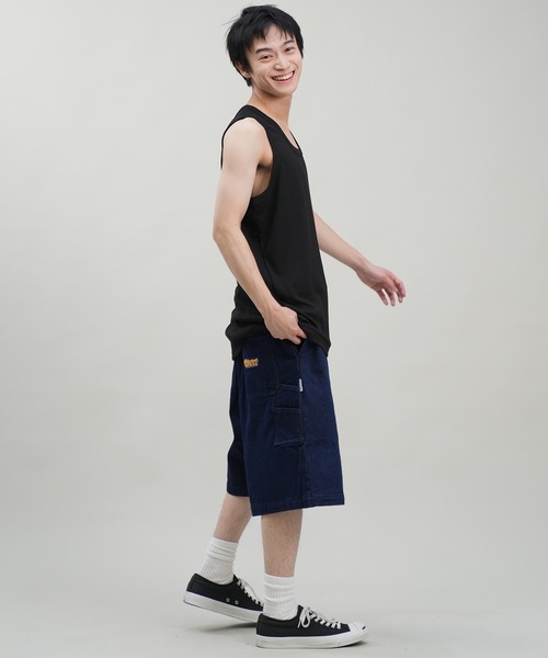 ムラサキスポーツ（ムラサキスポーツ）の「【ムラサキスポーツ限定】DEAR LAUREL/ディアローレル ワイドリブタンクトップ  Wide Rib Tank Top D24S2321（タンクトップ・メンズ・ホワイト/ブラック・L/M）」の20枚目の写真