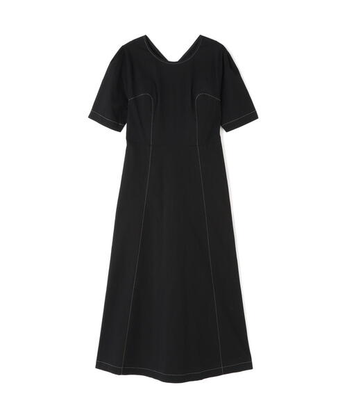 N.（N. Natural Beauty Basic）（エヌエヌナチュラルビューティーベーシック）の「【S Size Line】◆バックリボンコットンワンピース（ワンピース・レディース・ライトグリーン/オフホワイト/ブラック・SMALL/MEDIUM）」の12枚目の写真