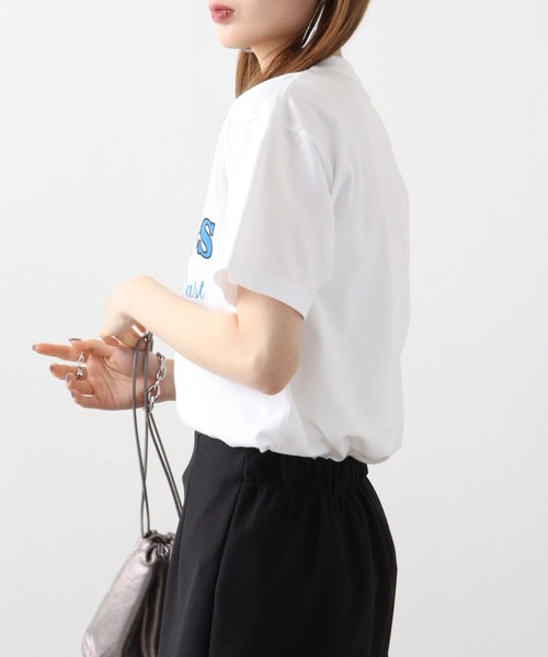 RGY（アールジーワイ）の「RGY LOS ANGELES プリントTシャツ（Tシャツ/カットソー・メンズ・オートミール/ネイビー/ホワイト・M/L）」の17枚目の写真