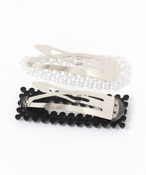 LOWRYS FARM（ローリーズファーム）の「ボール2Pパッチンピン 111666（ヘアピン・レディース・ブルー/その他/ベージュ・FREE）」の7枚目の写真