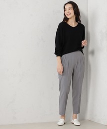 ナメラカニットVネックプルオーバー