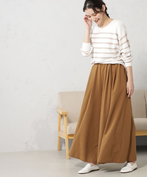 FOUND GOOD（ファウンドグッド）の「ナメラカニットVネックプルオーバー（ニット/セーター・レディース・ブラック/ピンク系2/ホワイト系5/グレー系/グリーン系2/ブラウン系・S/M/L）」の20枚目の写真