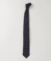 Fratelli Luigi（フラテッリルイージ）の「Fratelli Luigi / フラテッリルイージ：Yarn Dyed Tie Random Dot：F00059[MUS]（ネクタイ）」