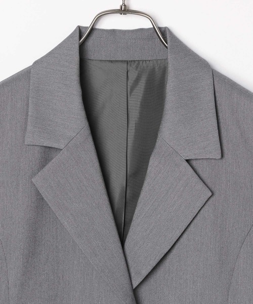 Heather（ヘザー）の「フラップショートジャケット（半袖） 111633