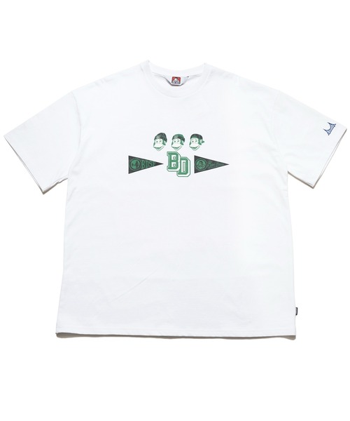 BEN DAVIS(ベンデイビス)の「《BEN DAVIS》プリントTシャツ/抗菌防臭 リサイクルコットン混(Tシャツ/カットソー・メンズ・ホワイト/ブラック/ピンク/イエロー・MEDIUM/LARGE/X-LARGE/SMALL)」の6枚目の写真