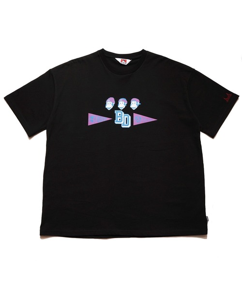 BEN DAVIS(ベンデイビス)の「《BEN DAVIS》プリントTシャツ/抗菌防臭 リサイクルコットン混(Tシャツ/カットソー・メンズ・ホワイト/ブラック/ピンク/イエロー・MEDIUM/LARGE/X-LARGE/SMALL)」の7枚目の写真