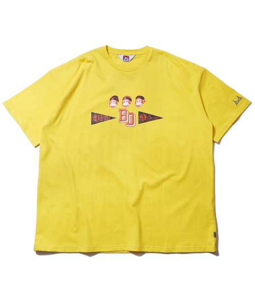 BEN DAVIS(ベンデイビス)の「《BEN DAVIS》プリントTシャツ/抗菌防臭 リサイクルコットン混(Tシャツ/カットソー・メンズ・ホワイト/ブラック/ピンク/イエロー・MEDIUM/LARGE/X-LARGE/SMALL)」の8枚目の写真