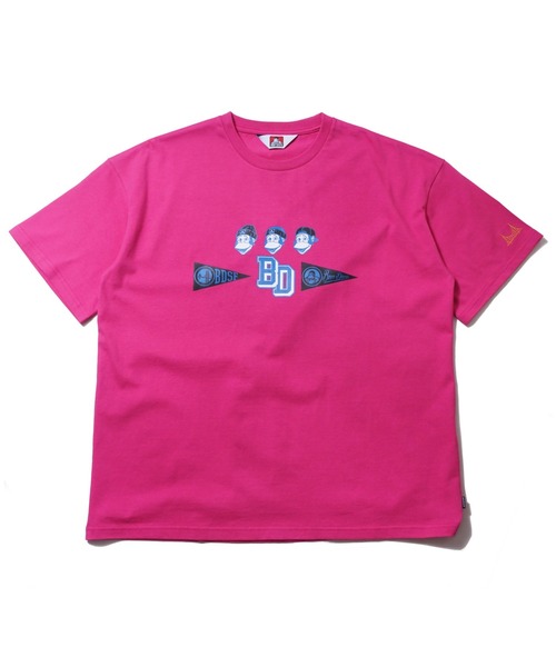 BEN DAVIS(ベンデイビス)の「《BEN DAVIS》プリントTシャツ/抗菌防臭 リサイクルコットン混(Tシャツ/カットソー・メンズ・ホワイト/ブラック/ピンク/イエロー・MEDIUM/LARGE/X-LARGE/SMALL)」の9枚目の写真