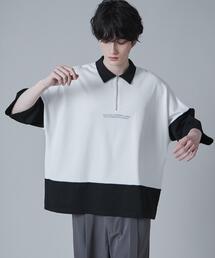 LUCY | LUCY/【24年春夏新作】ドルマンポンチハーフジップT(Tシャツ/カットソー)