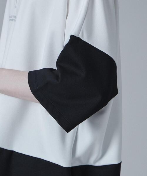 LUCY（ルーシー）の「LUCY/ドルマンポンチハーフジップT（Tシャツ/カットソー・メンズ・ブルー/ブラック/ダークグレー・MEDIUM/LARGE）」の7枚目の写真