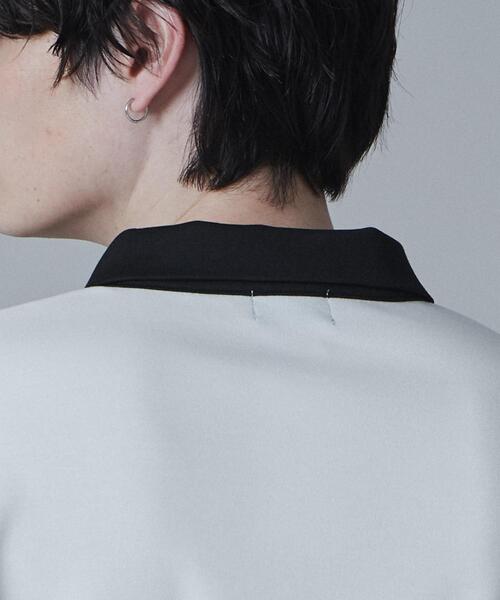 LUCY（ルーシー）の「LUCY/ドルマンポンチハーフジップT（Tシャツ/カットソー・メンズ・ブルー/ブラック/ダークグレー・MEDIUM/LARGE）」の8枚目の写真