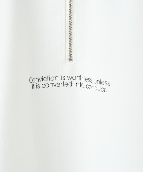 LUCY（ルーシー）の「LUCY/ドルマンポンチハーフジップT（Tシャツ/カットソー・メンズ・ブルー/ブラック/ダークグレー・MEDIUM/LARGE）」の22枚目の写真