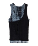 PERVERZE（パーバーズ）の「Off Strap Layered Tank Top（タンクトップ