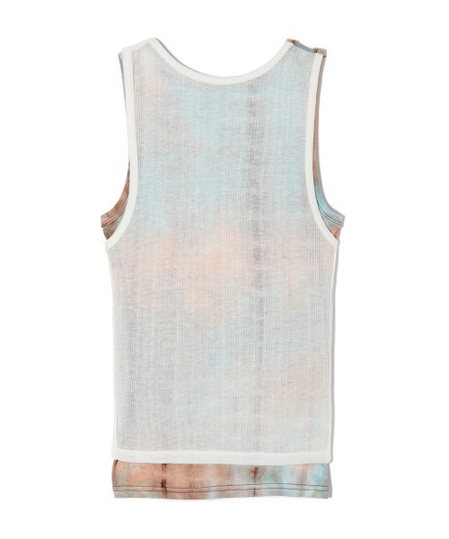 トップス Off Strap Layered Tank Top perverze PERVERZE（パーバーズ）の「Off Strap Layered Tank Top（タンク
