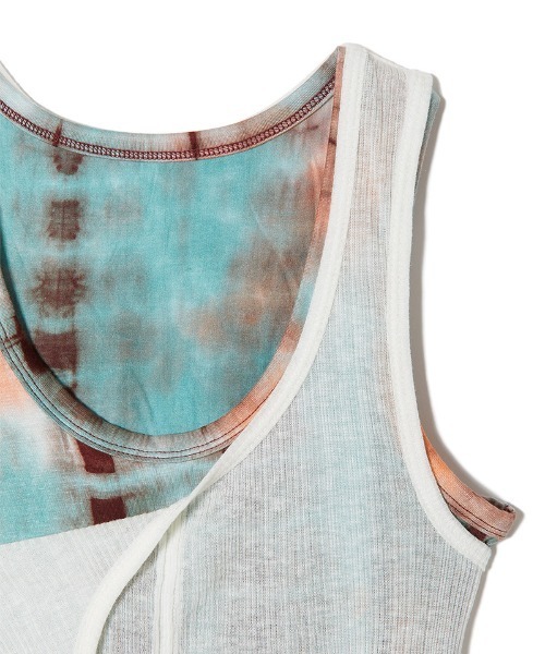 PERVERZE（パーバーズ）の「Off Strap Layered Tank Top（タンク
