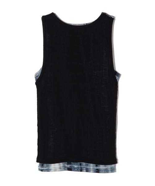 PERVERZE（パーバーズ）の「Off Strap Layered Tank Top（タンク