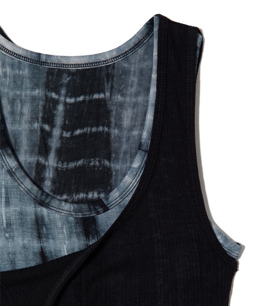 PERVERZE（パーバーズ）の「Off Strap Layered Tank Top（タンクトップ