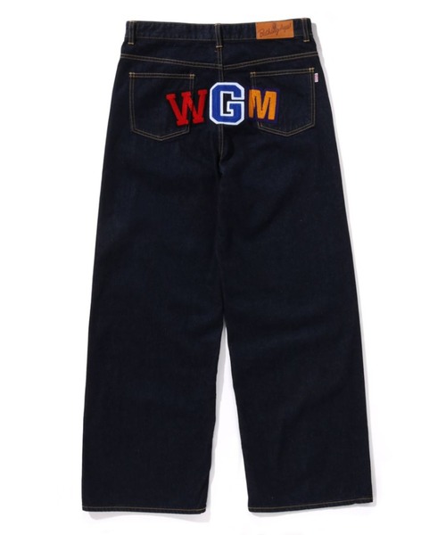 A BATHING APE（アベイシングエイプ）の「SHARK EMBROIDERY BAGGY