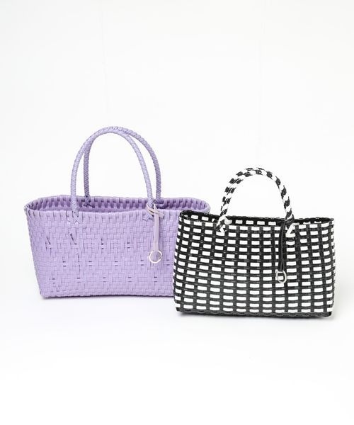 Andemiu（アンデミュウ）の「メルカドアソートBAG120996（かごバッグ・レディース・ラベンダー/ベージュ/グリーン/ブラック・FREE）」の22枚目の写真