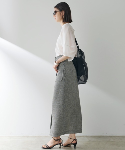 THE PAUSE(ザ ポーズ)の「【THE PAUSE】シアーパフスリーブプルオーバー(Tシャツ/カットソー・レディース・ブラック/ホワイト・FREE)」の19枚目の写真