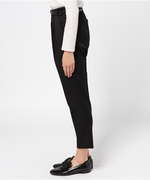 earth music&ecology(アースミュージックアンドエコロジー)の「【ベルト付き】テーパードパンツ(その他パンツ・レディース・グレー/ブラック/ベージュ/ネイビー・SMALL/MEDIUM)」の6枚目の写真