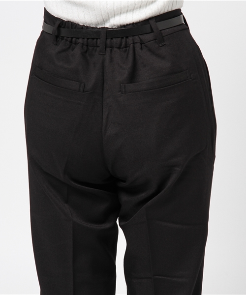 earth music&ecology(アースミュージックアンドエコロジー)の「【ベルト付き】テーパードパンツ(その他パンツ・レディース・グレー/ブラック/ベージュ/ネイビー・SMALL/MEDIUM)」の9枚目の写真