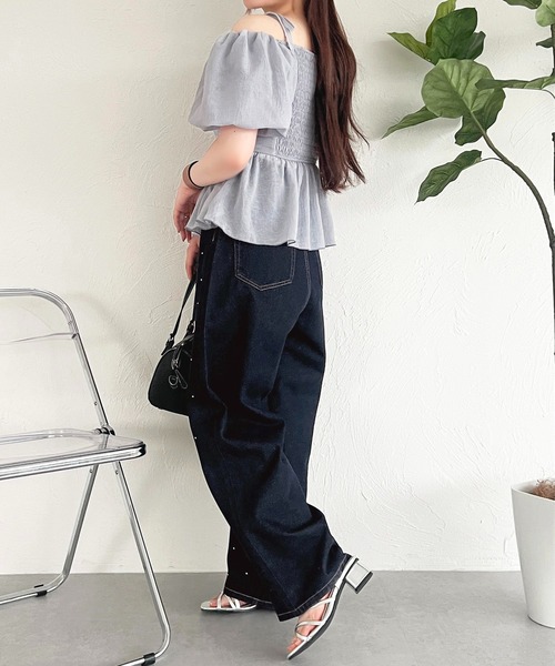 ａPRESSEデニムパンツ a.presse No.2 Washed Denim Pants 32サイズ