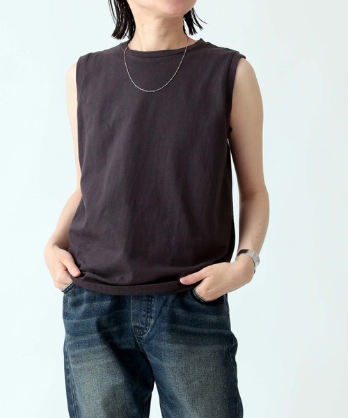 《環境配慮素材》G/D COTTON TANK TOP USAコットン（タンクトップ）｜ARCH & LINE（アーチアンドライン）