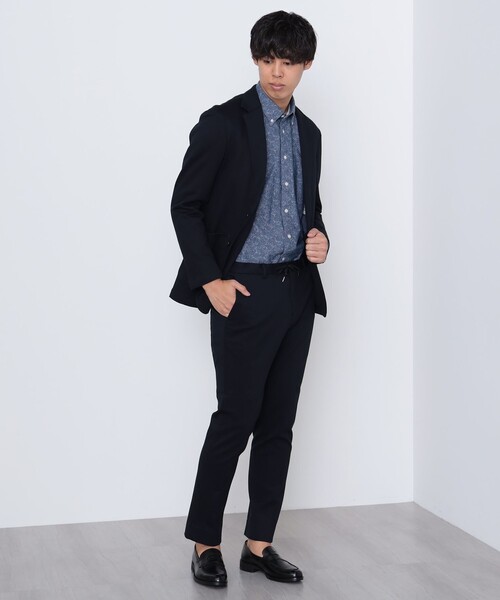 BEAMS HEART(ビームスハート)の「裏起毛ジャージ イージー スラックス 24FW(セットアップ対応)(チノパンツ・メンズ・グレー/ネイビー・SMALL/MEDIUM/LARGE/X-LARGE)」の9枚目の写真