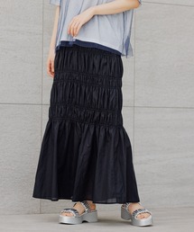 LAKOLE | TRシャーリングスカート / 127585(スカート)