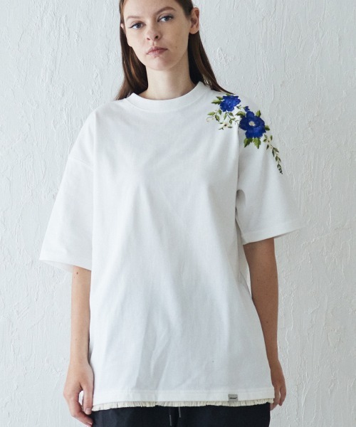 【rosy monster】サファリ キルティング ワークシャツ safari quilting work shirt レディース