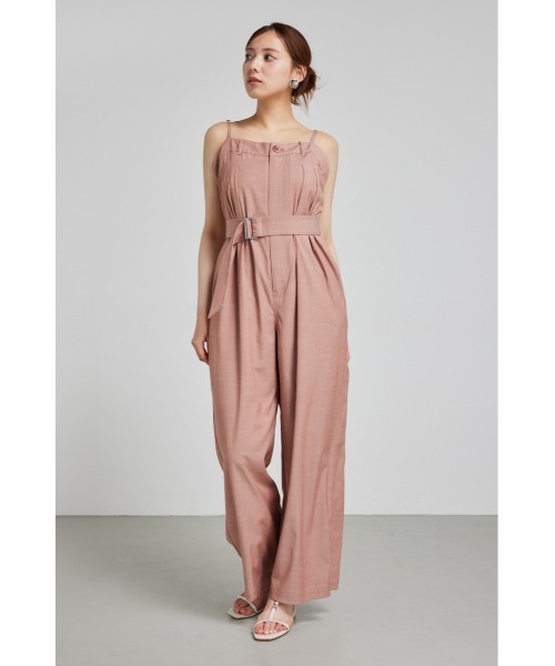 セール】タックベアストレートロンパース（サロペット/オーバーオール