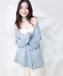 natural couture | カシュクールリブラッシュガードトップス(ラッシュガード)