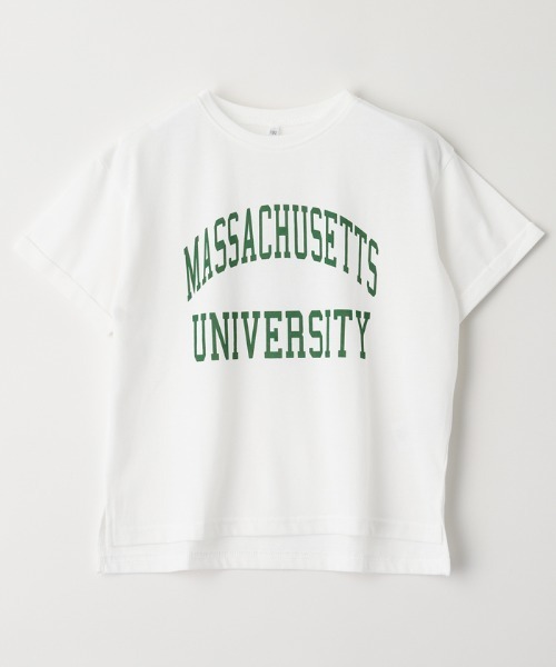 coca（coca）（コカ）の「【WEB限定セール】キッズ　親子お揃いカレッジプリントTシャツ（Tシャツ/カットソー・キッズ・C/D/A/B・120/130/140/150）」の19枚目の写真