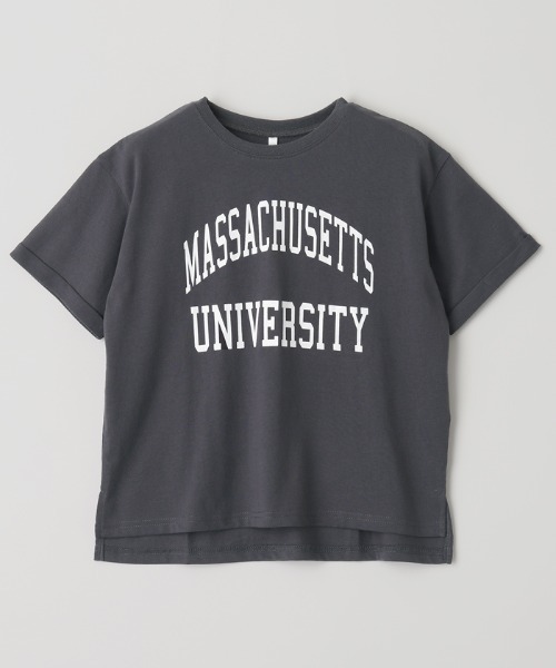 coca（coca）（コカ）の「【WEB限定セール】キッズ　親子お揃いカレッジプリントTシャツ（Tシャツ/カットソー・キッズ・C/D/A/B・120/130/140/150）」の20枚目の写真