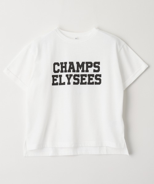 coca（coca）（コカ）の「【WEB限定セール】キッズ　親子お揃いカレッジプリントTシャツ（Tシャツ/カットソー・キッズ・C/D/A/B・120/130/140/150）」の21枚目の写真