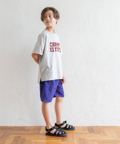 coca（coca）（コカ）の「【WEB限定セール】キッズ　親子お揃いカレッジプリントTシャツ（Tシャツ/カットソー・キッズ・C/D/A/B・120/130/140/150）」の18枚目の写真