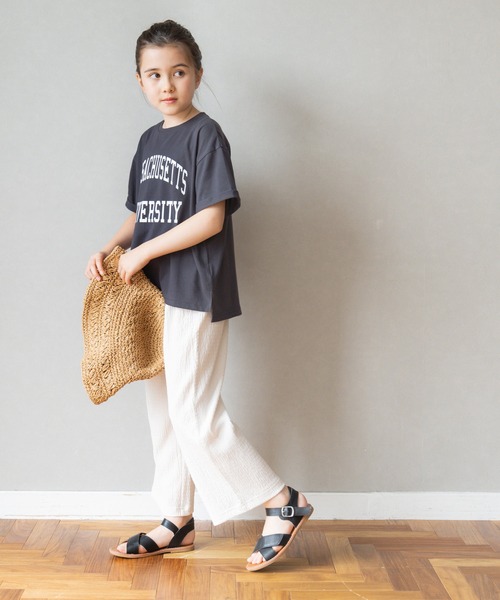 coca（coca）（コカ）の「【WEB限定セール】キッズ　親子お揃いカレッジプリントTシャツ（Tシャツ/カットソー・キッズ・C/D/A/B・120/130/140/150）」の10枚目の写真