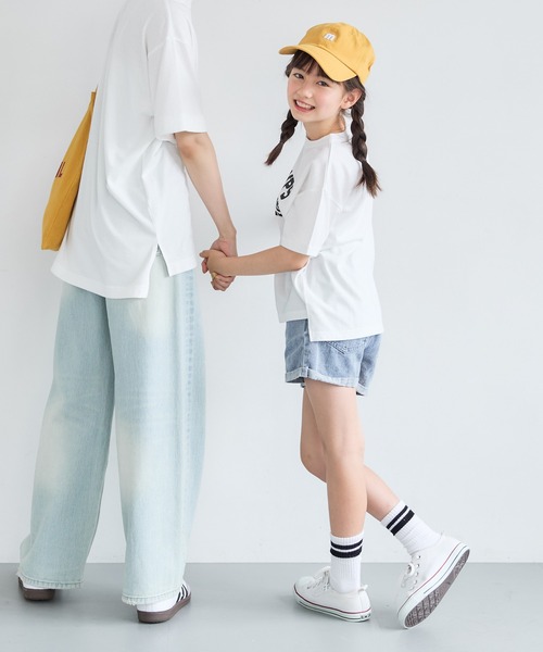 coca（coca）（コカ）の「【WEB限定セール】キッズ　親子お揃いカレッジプリントTシャツ（Tシャツ/カットソー・キッズ・C/D/A/B・120/130/140/150）」の14枚目の写真