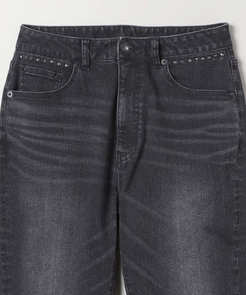 JEANASIS（ジーナシス）の「スタッズフレアデニム/136197（デニムパンツ・レディース・ブラック/ブルー/グレー・SMALL/MEDIUM）」の10枚目の写真